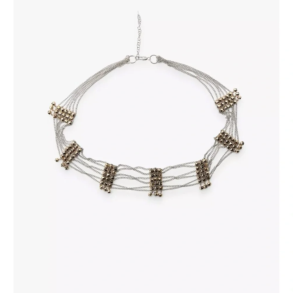 ❗️BUY NOW❗️ITEM WILL BE REMOVED SOON❗️Zara Silver and Gold Chain Belt